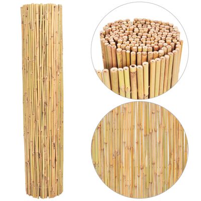 vidaXL Scherm 300x130 cm bamboe