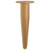 vidaXL Staande Poten 2 st Goud 98 x 40 mm IJzer