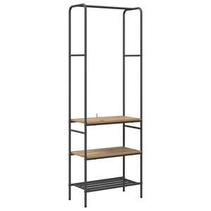 vidaXL Kledingrek Artisan Eiken 60 x 30 x 171 cm Bewerkt hout