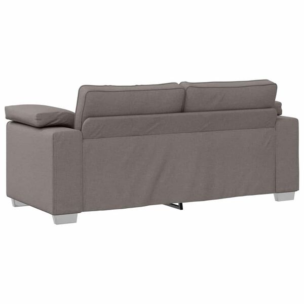 vidaXL Bank Taupe 180 x 77 x 82 cm Stof