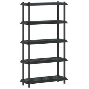 vidaXL Plankenunit 5-laags 100 x 40 x 177 cm PP Antracietkleurig