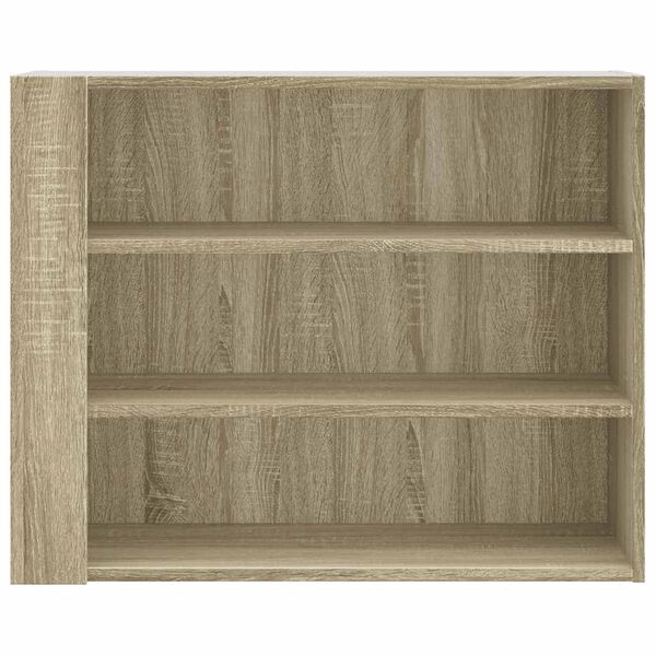 vidaXL Wandkast 75x35x60 cm bewerkt hout sonoma eikenkleurig