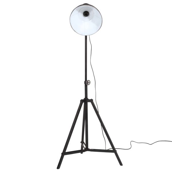 vidaXL Vloerlamp 25 W E27 61x61x90/150 cm zwart