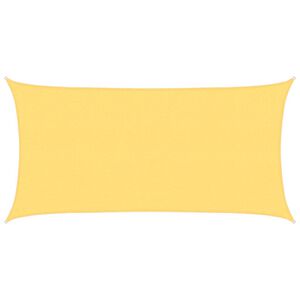 vidaXL Zonnezeil 160 g/m&sup2; 2x3,5 m HDPE beige