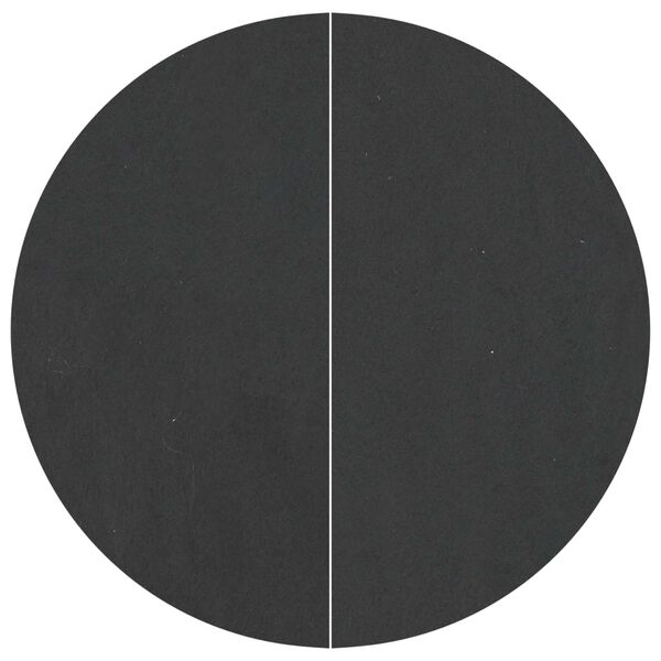 vidaXL Zwembad Grondzeil Zwart &Oslash; 244 cm Niet-geweven Stof