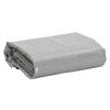 vidaXL Dekzeil 650 g/m&sup2; 4x8 m grijs