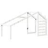 vidaXL Kinderbedhuisje 188x97x113 cm massief grenenhout wit