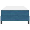vidaXL Boxspringbed met matras Donkerblauw 90 x 210 cm Stof