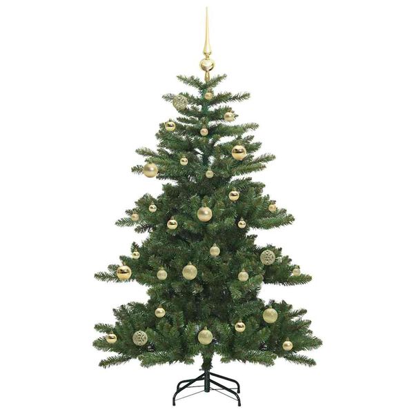vidaXL Kunstmatige Inklapbare Kerstboom Groen 150 cm PVC en staal