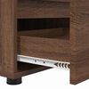 vidaXL TV-kast met lade Bruin Eiken 100 x 48 x 43 cm Bewerkt hout