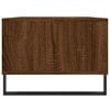 vidaXL Salontafel 90x50x36,5 cm bewerkt hout bruin eikenkleur