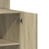 vidaXL Keukenkast 60x50x180 cm bewerkt hout sonoma eikenkleurig