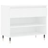 vidaXL Schoenenkast 70x36x60 cm bewerkt hout wit