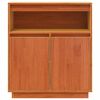 vidaXL Dressoir Wasbruin 70 x 34 x 80 cm Massief grenenhout
