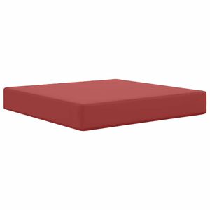 vidaXL Buiten bankkussen Polyester Wijnrood 60 x 60 cm