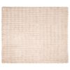 vidaXL Neppels Konijnenbont Deken Olite 4 pcs Beige 220 x 240 cm
