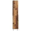 vidaXL Hoge kast 2 pcs Oudhout Bewerkt hout