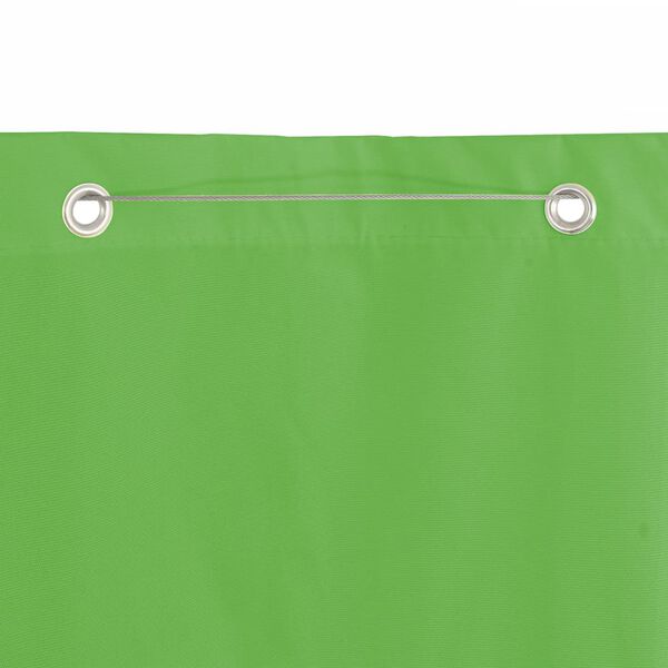 vidaXL Balkonscherm 100x240 cm oxford stof lichtgroen