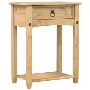 vidaXL Wandtafel Corona 55x35x73 cm massief grenenhout