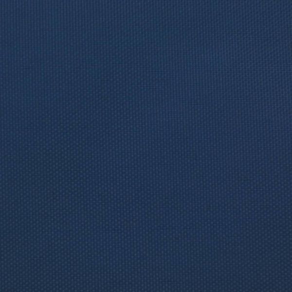 vidaXL Zonnescherm driehoekig 5x7x7 m oxford stof blauw