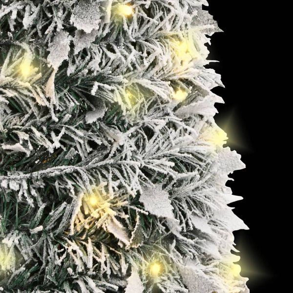 vidaXL Kunstkerstboom pop-up met sneeuw 100 LED's 150 cm
