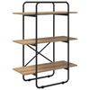 vidaXL Boekenrek 3-laags 80 x 35 x 105 cm PB Artisanaal eiken