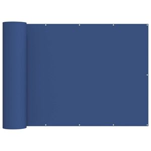 vidaXL Balkon Privacy Scherm 180 x 700 cm Stof met PU-coating Blauw