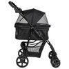 Animal Boulevard Huisdierenbuggy Travel XS 86x46x95 cm zwart