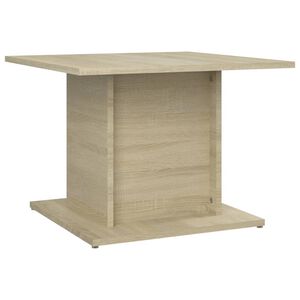 vidaXL Salontafel 55,5x55,5x40 cm bewerkt hout sonoma eikenkleurig