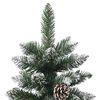 vidaXL Kunstkerstboom met 150 LED Groen 150 cm PVC en Plastic en Staal