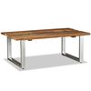 vidaXL Salontafel 100x60x38 cm massief gerecycled hout