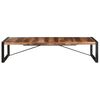 vidaXL Salontafel 180x90x40 cm massief hout