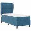 vidaXL Boxspringbed met matras Donkerblauw 200 x 80 cm Polyester