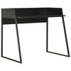 vidaXL Bureau 90x60x88 cm zwart