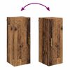 vidaXL Wandkast Oud Hout 34,5 x 34 x 90 cm Bewerkt hout