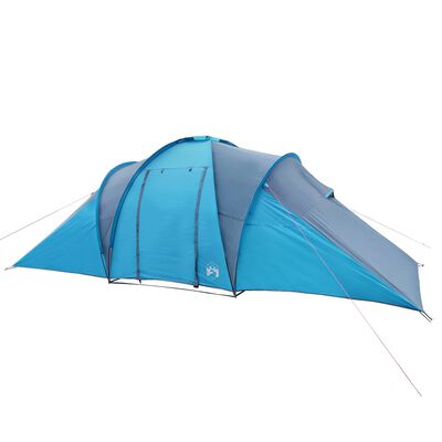 vidaXL Tent 6-persoons waterdicht blauw
