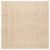 vidaXL Vloerkleed ZIZUR beige binnen en buiten 120x120 cm jute look