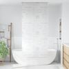 vidaXL Rolgordijn voor douche 80x240 cm splash