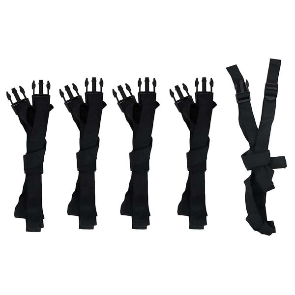 vidaXL Bootzeil 710x265x40 cm blauw