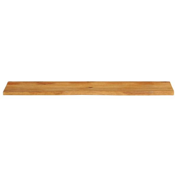 vidaXL Tafelblad met natuurlijke rand 160x20x2,5 cm massief mangohout
