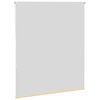 vidaXL Rolgordijn verduisterend 125x130 cm stofbreedte 121,6 cm beige