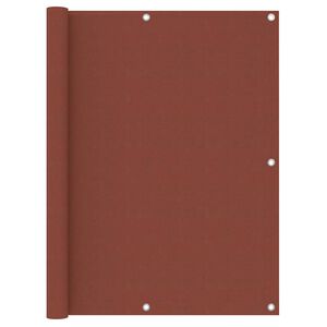 vidaXL Balkonscherm 120x300 cm oxford stof terracotta