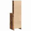 vidaXL Highboard met lade Oud hout 40 x 41 x 135 cm Bewerkt hout