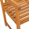 vidaXL Tuinbank Bruin 220 x 56 x 90 cm Massief Acaciahout