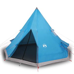 vidaXL Tipitent 4-persoons waterdicht blauw