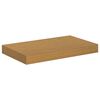 vidaXL Wandplank met opslag 2 pcs Beige 40 x 23,5 x 4 cm Bewerkt hout