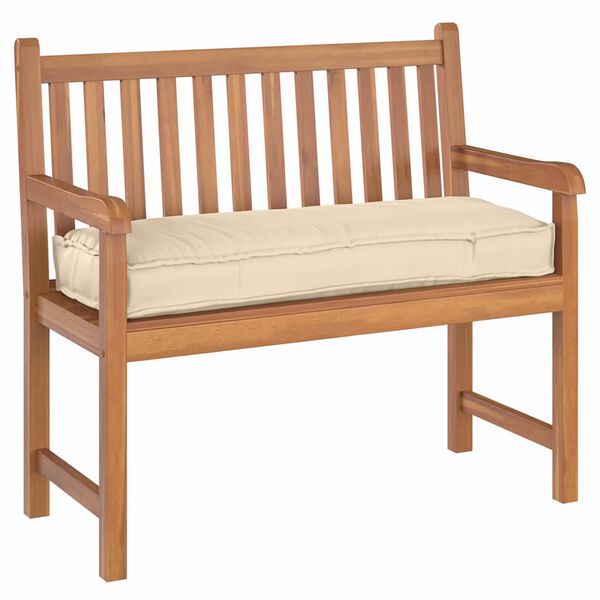 vidaXL Kussen Beige 110 x 40 x 8 cm Oxford Stof