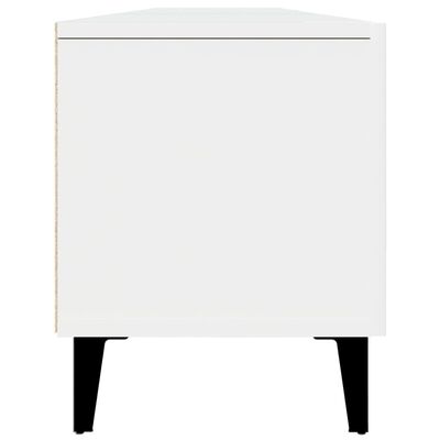vidaXL Tv-meubel 180x31,5x40 cm bewerkt hout wit