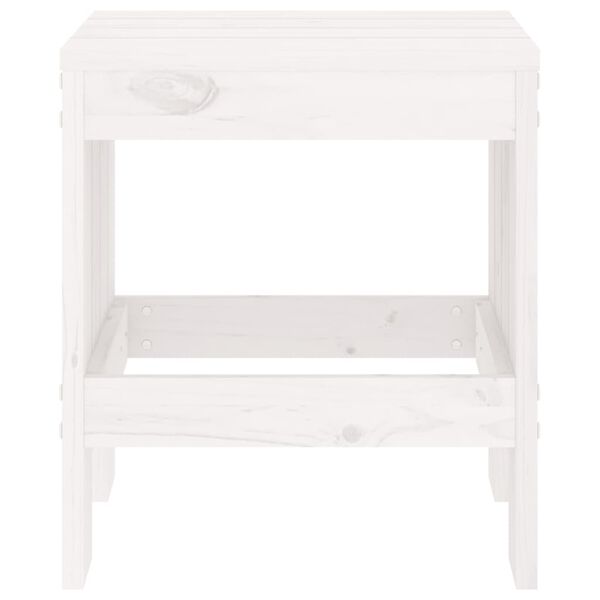 vidaXL tuinkrukken 2 st 40x36x45 cm massief grenenhout wit