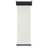 vidaXL Balkonscherm 65x250 cm crèmekleurig